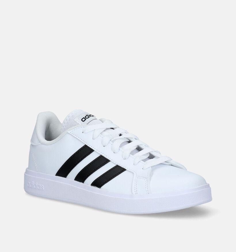 adidas Grand Court Base Baskets en Blanc pour femmes (329417)