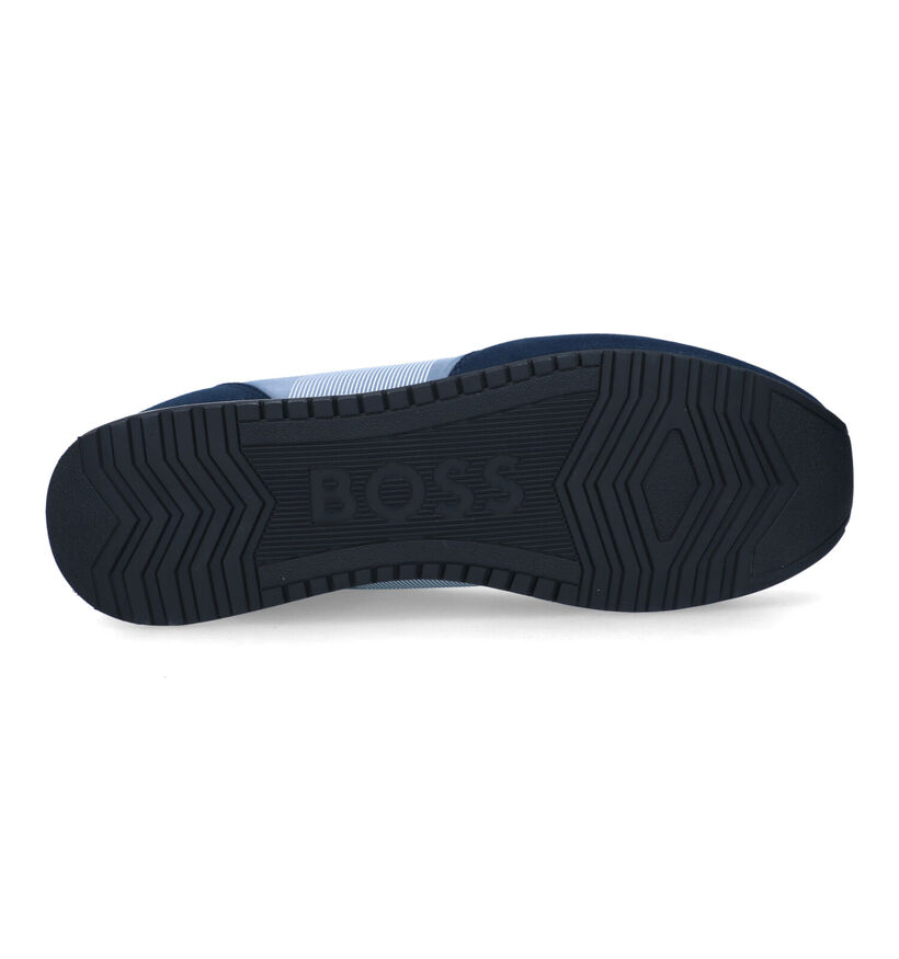 BOSS Kai Runn Blauwe Sneakers voor heren (320713)