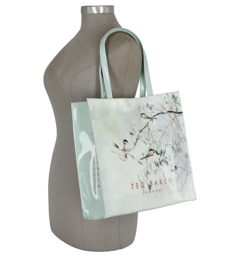 Lichtgroene Shopper Ted Baker Reacon in kunststof (236385)