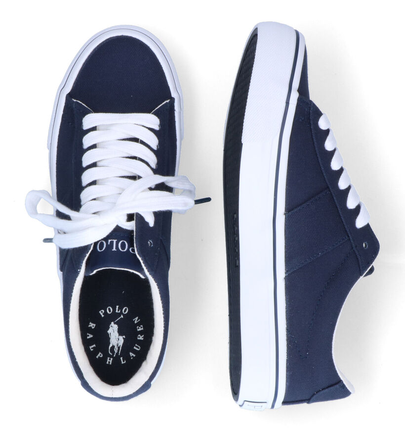 Polo Ralph Lauren Sayer Blauwe Sneakers voor jongens (304018)