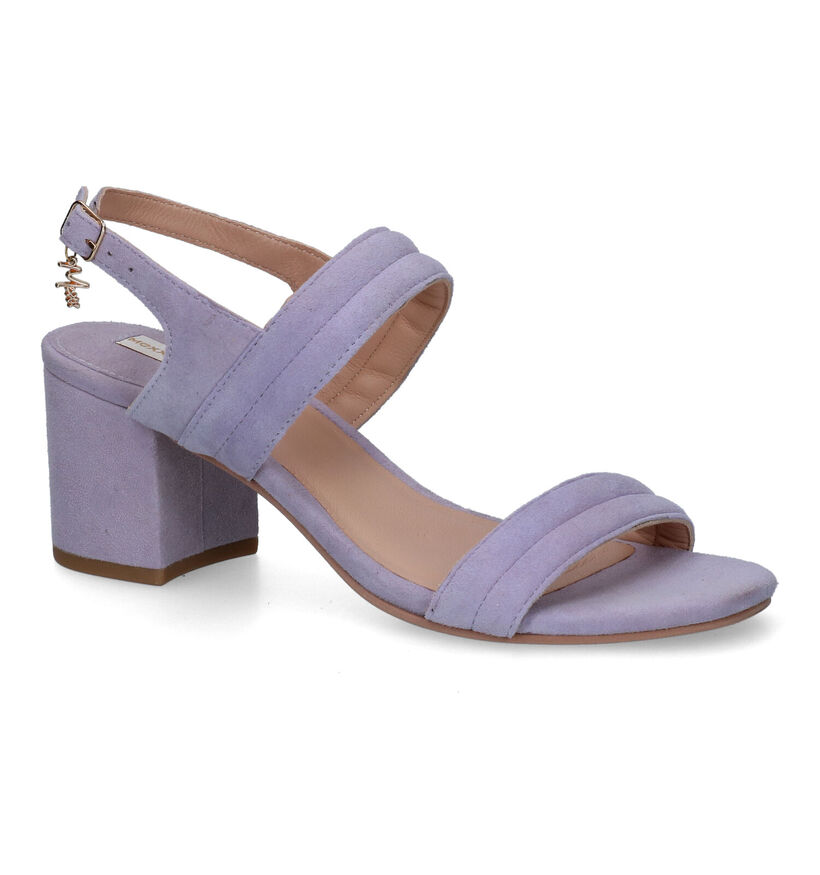 Mexx Josephine Lila Sandalen in daim (303521)