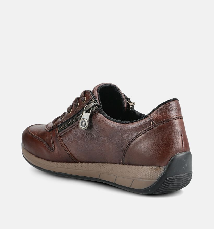 Rieker Antistress Bruine Sneakers voor dames (376584) - geschikt voor steunzolen