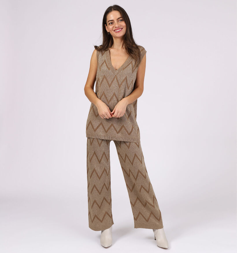 Vila Jayde Pantalon en Beige (304292)