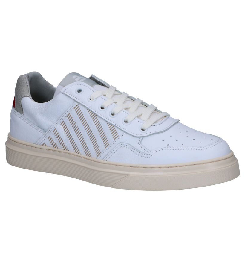 Bullboxer Sneakers Wit in leer (272195)