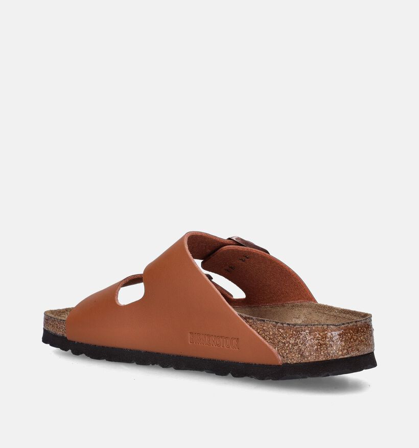 Birkenstock Arizona Soft Cognac Slippers voor dames (350913)