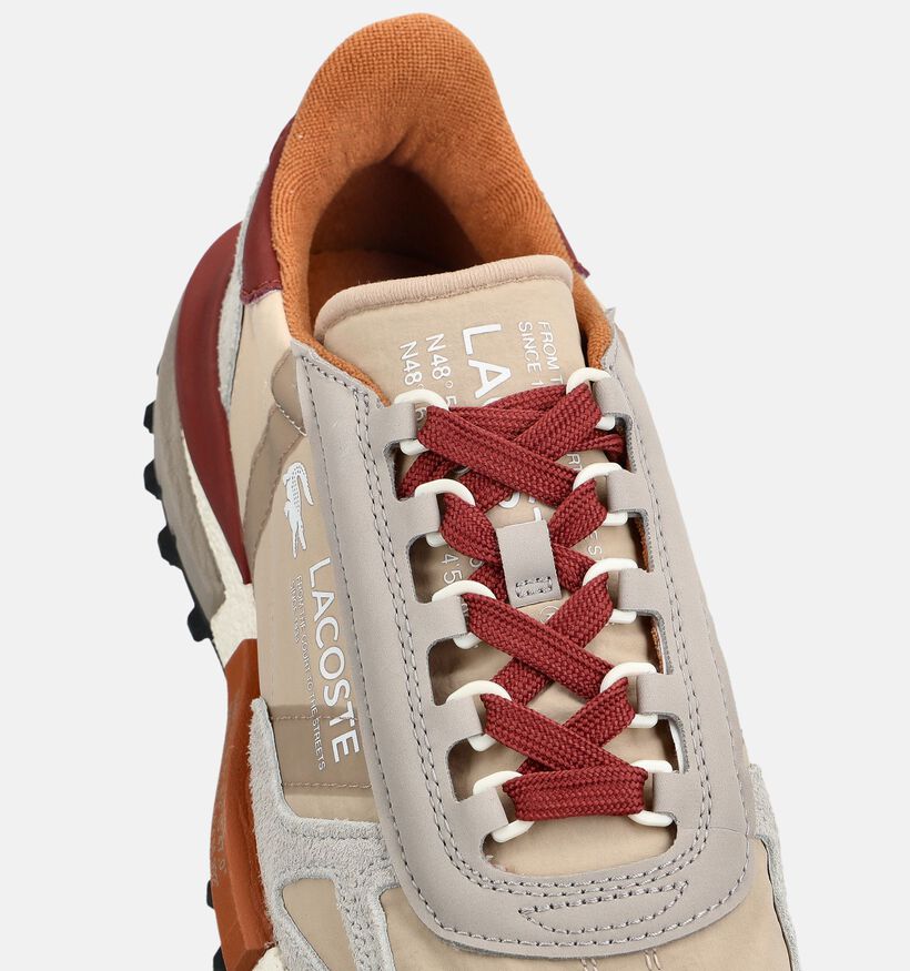 Lacoste Elite Active Grijze/Beige Sneakers voor heren (377014)