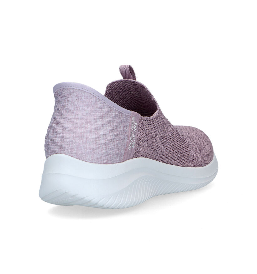 Skechers Hands Free Slip-ins Baskets en Rose pour femmes (319353)