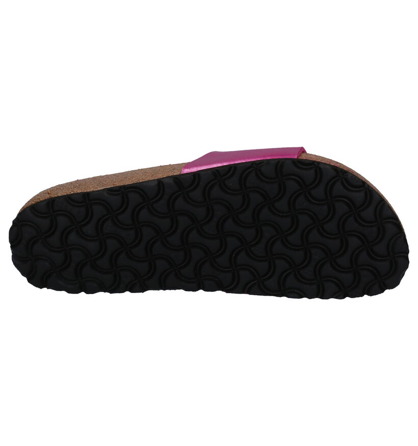 Birkenstock Madrid Zwarte Slippers voor dames (302977)