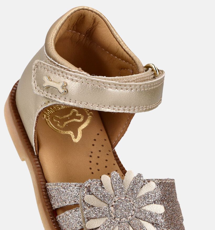 STONES and BONES Marv Sandales pour b&eacute;b&eacute; en Or pour filles (369621)