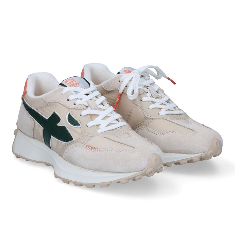 Tamaris Beige Sneakers voor dames (307546) - geschikt voor steunzolen
