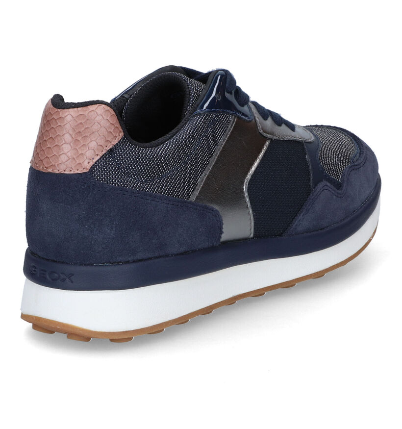 Geox Runntix Blauwe Sneakers voor dames (316113) - geschikt voor steunzolen