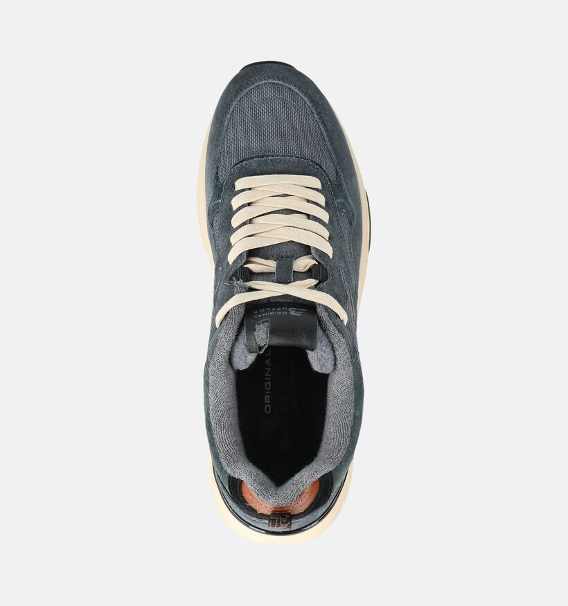 Bufflox Grimbergen Chaussures plates en Bleu pour hommes (379784) - pour semelles orthop&eacute;diques