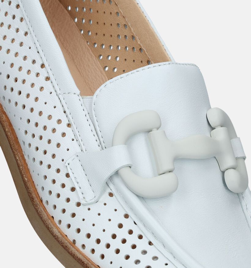 Softwaves Witte Loafers voor dames (340420) - geschikt voor steunzolen