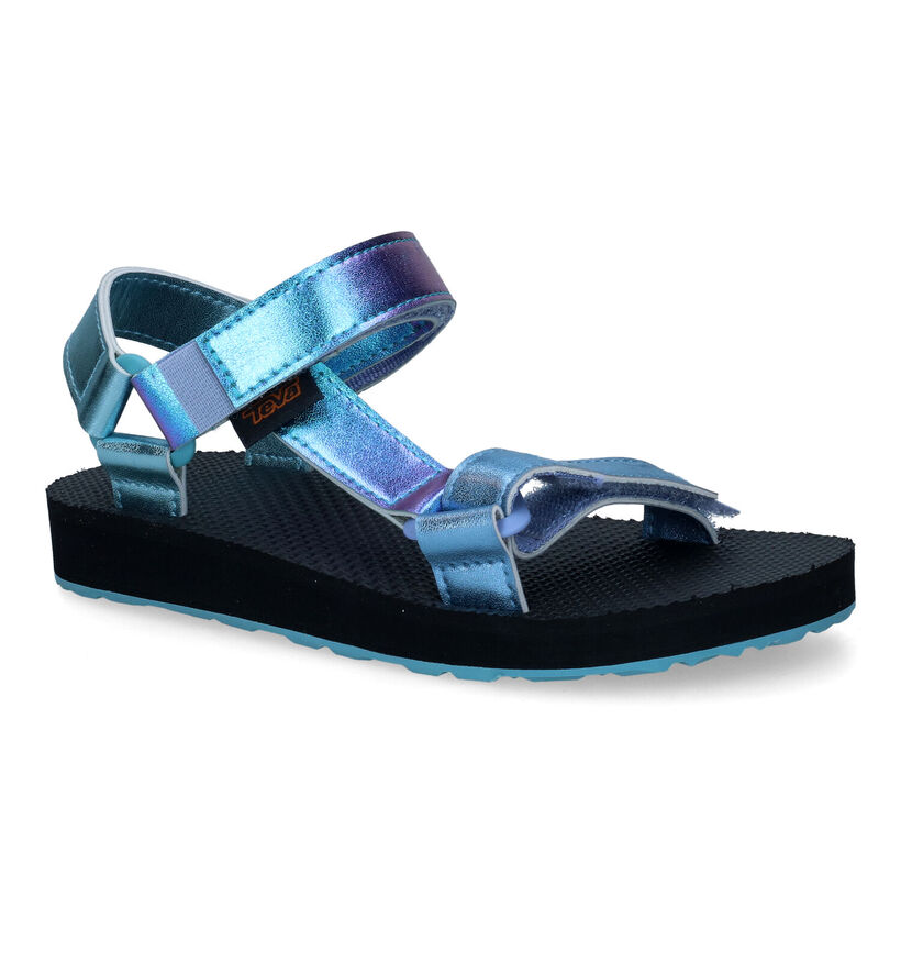 Teva Original Universal Blauwe Sandalen in kunstleer (306069)