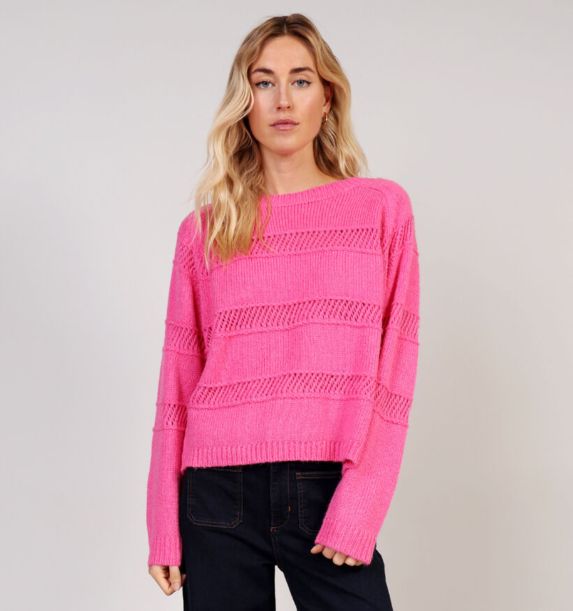 Orfeo Lyka Pull en Rose pour femmes (364333)