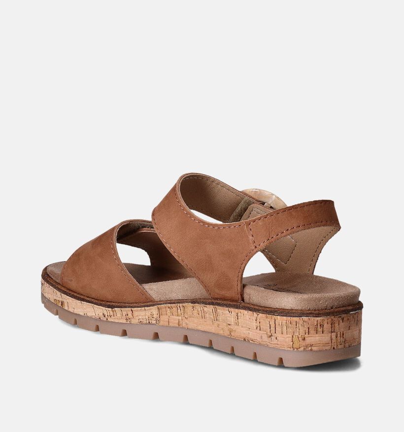 Solemade Mia Cognac Sandalen voor steunzolen voor dames (355740) - geschikt voor steunzolen