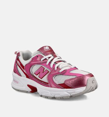 New Balance 530 Low Sneakers Linen/ Stoneware/Pink Satin/ Shadow Red