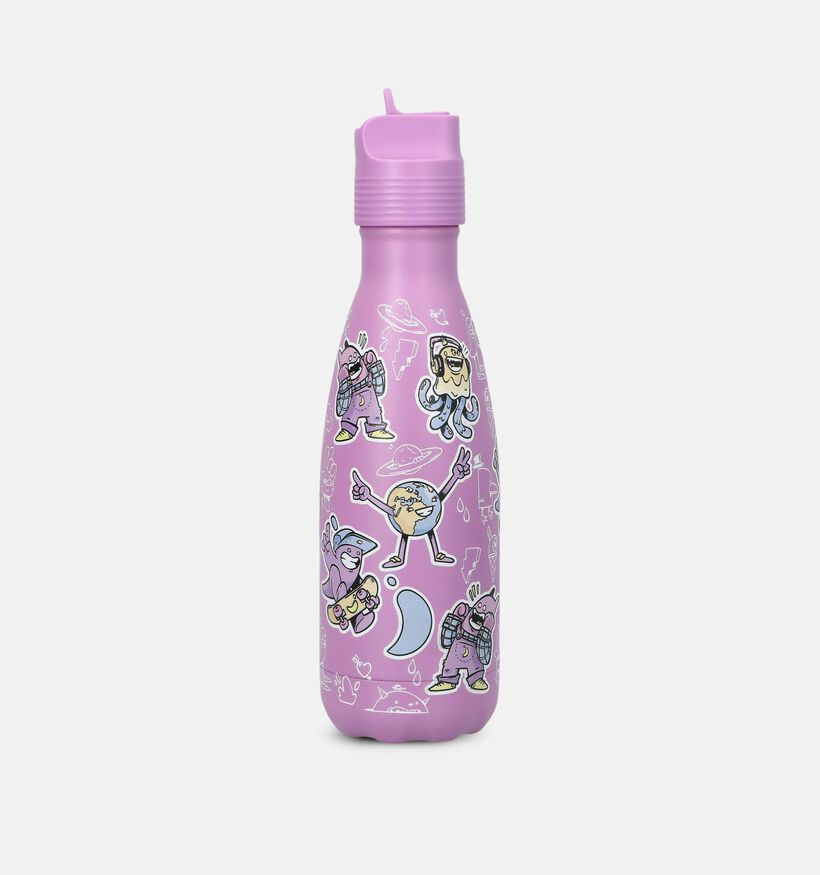 Chilly's Kids Bottle Roze Drinkfles 350ml voor meisjes, jongens (383661)