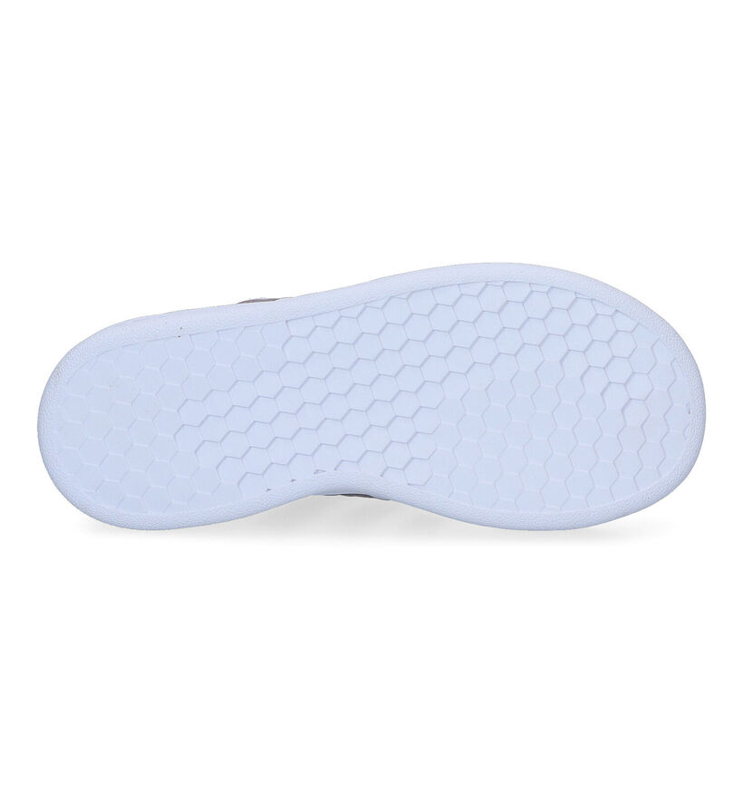 adidas Grand Court C Baskets en Blanc pour filles (314611) - pour semelles orthopédiques