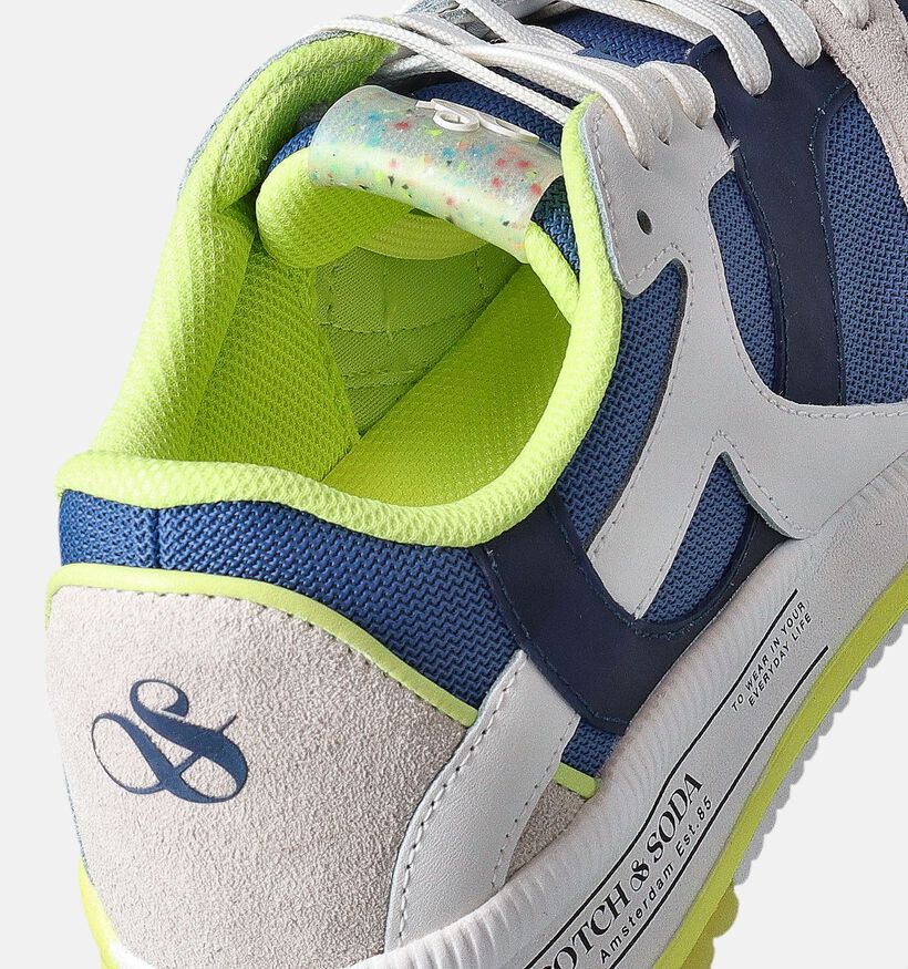 Scotch & Soda Vivex Chaussures à lacets en Bleu pour hommes (353332) - pour semelles orthopédiques