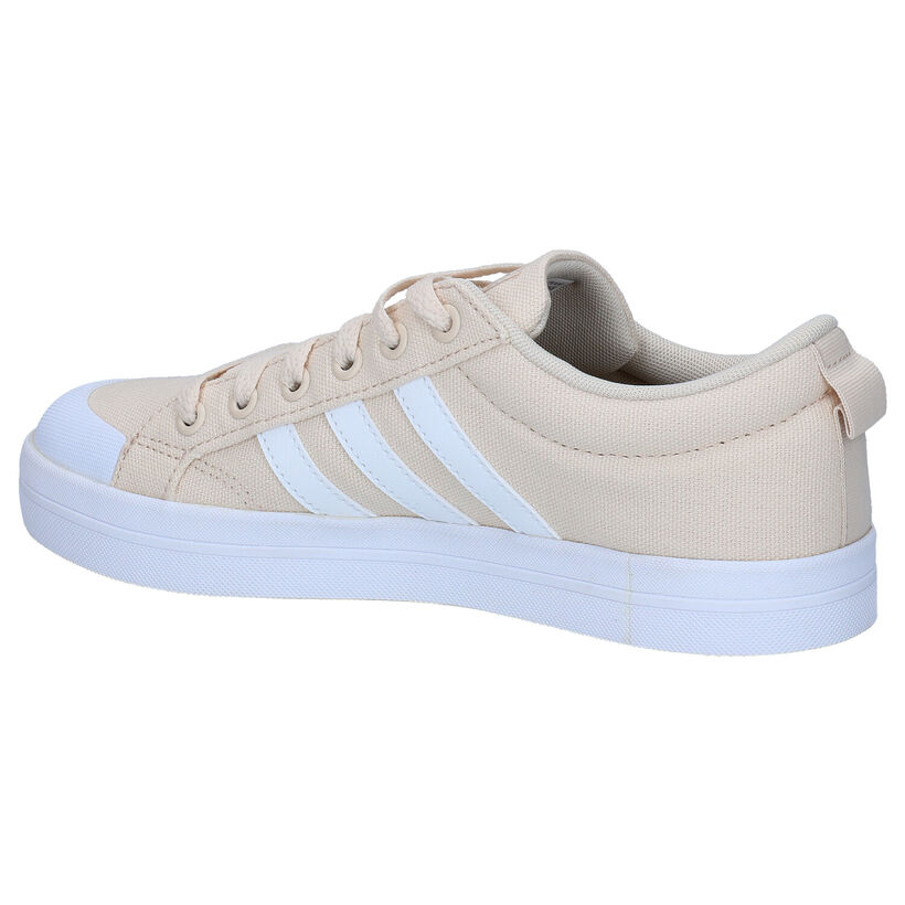 adidas Bravada Baskets en Beige pour femmes (290840) - pour semelles orthopédiques
