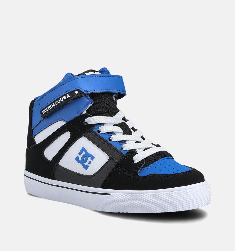 DC Shoes Pure High Top Baskets en Noir pour filles, garçons (360797) - pour semelles orthopédiques