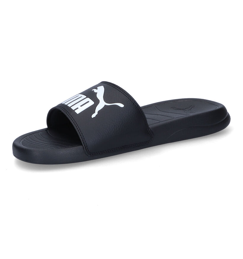 Puma Popcat 20 Zwarte Badslippers voor heren (334228)