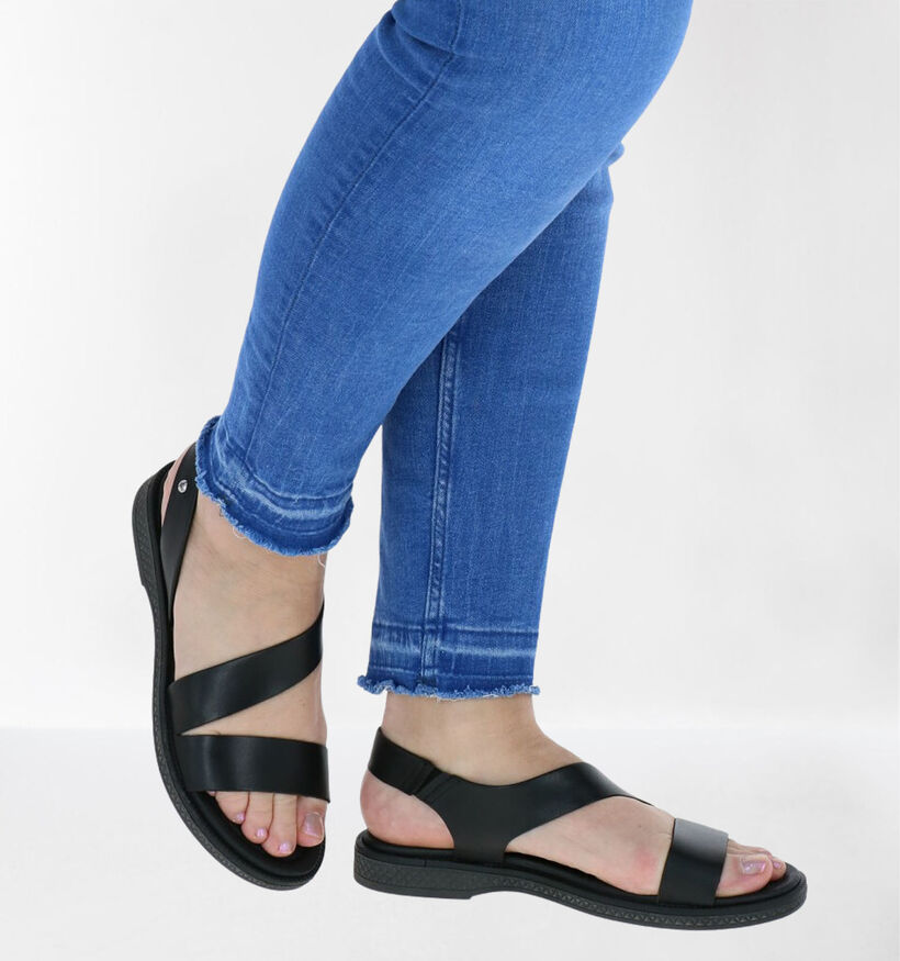 Pikolinos Moraira Witte Sandalen in leer (308095)