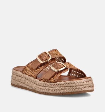 Tamaris Slippers Bruin