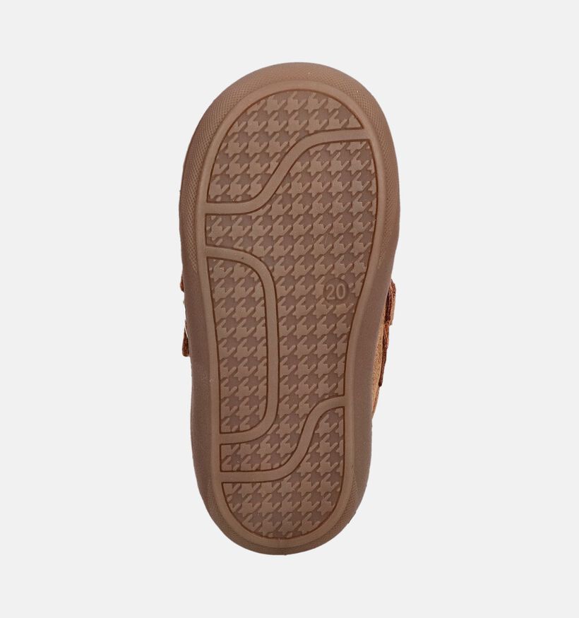 Milo & Mila Baskets montantes en Cognac pour filles (379058)