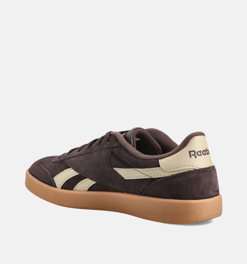 Reebok Smash Edge Donkerbruine Sneakers voor heren (360700) - geschikt voor steunzolen
