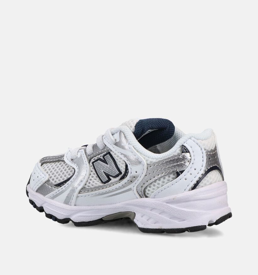 New Balance 530 Witte Sneakers voor meisjes (375128) - geschikt voor steunzolen