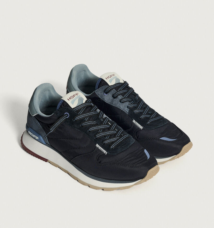 HOFF Track & Field Zwarte Sneakers voor heren (360155) - geschikt voor steunzolen