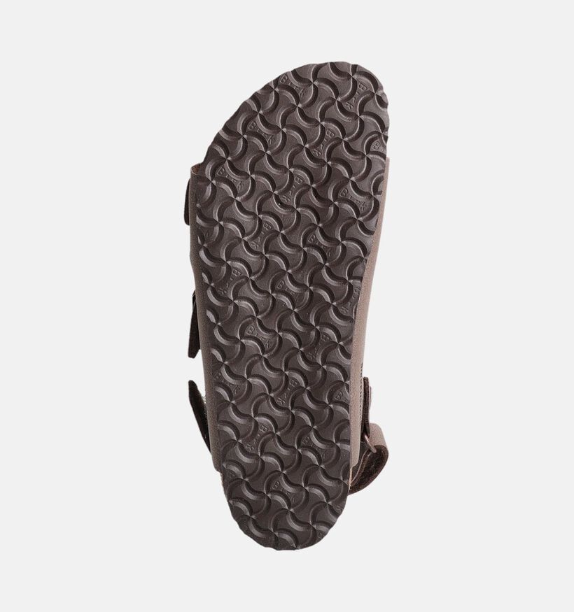 Birkenstock Milano Sandales en Taupe pour filles, garçons (352405)
