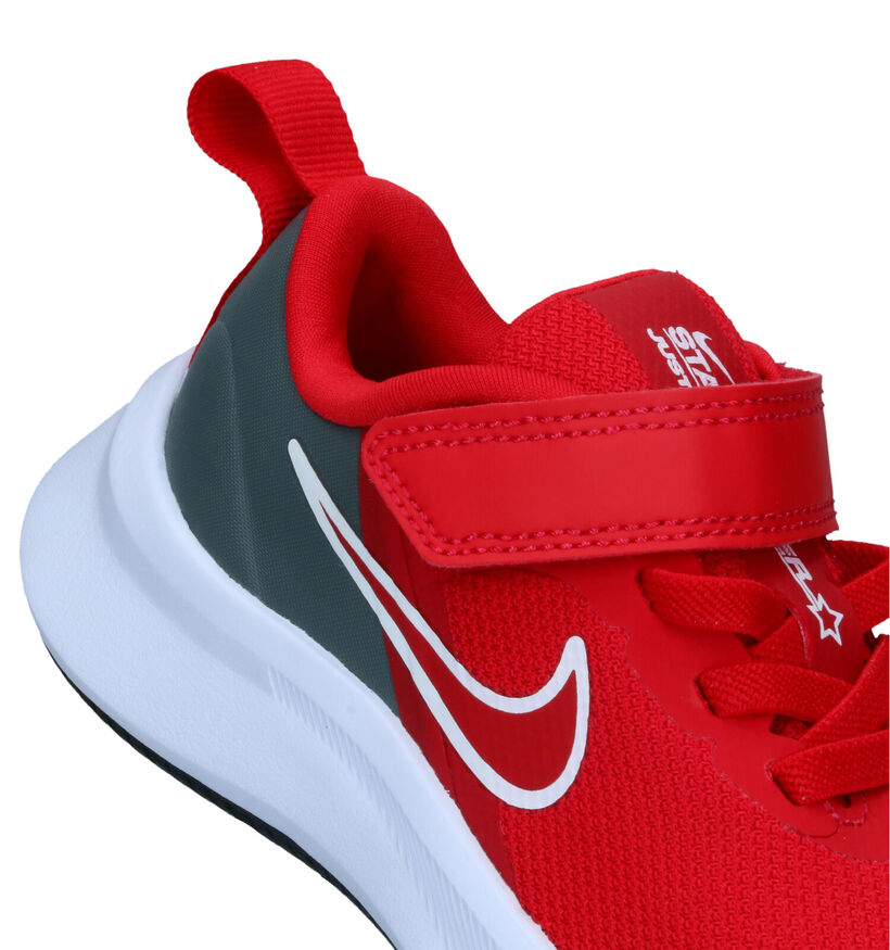 Nike Star Runner 3 PS Baskets en Rouge pour garçons, filles (325368)