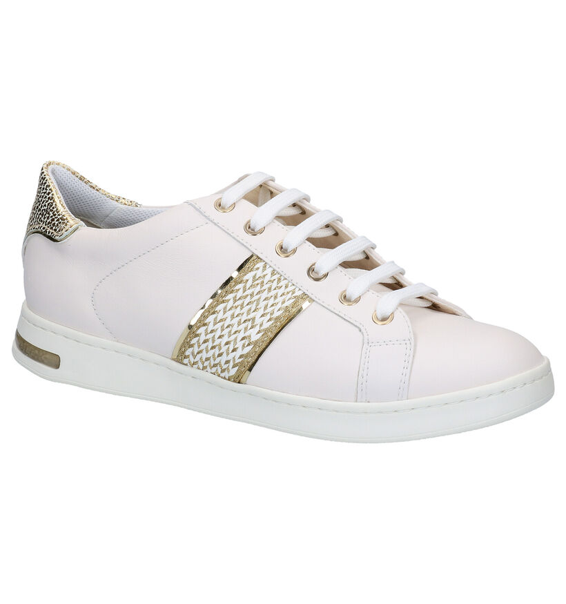 Geox Jaysen Chaussures à lacets en Blanc en cuir (285582)