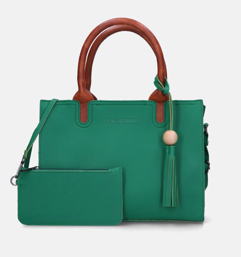 Signatur Groene Handtas voor dames (334049)