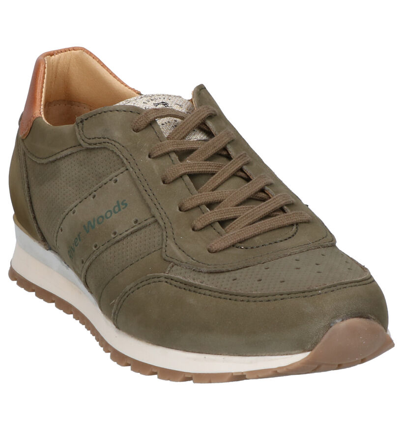 River Woods Buddy Blauwe Veterschoenen in nubuck (271148)