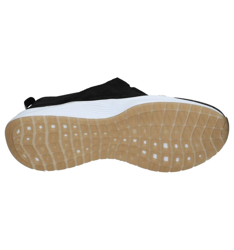 Skechers Baskets slip-on en Noir en textile (224262)