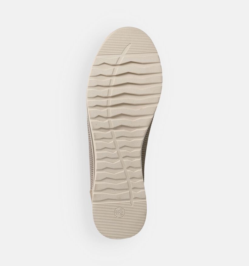 Jana Beige Ballerina's Comfort voor dames (367755)