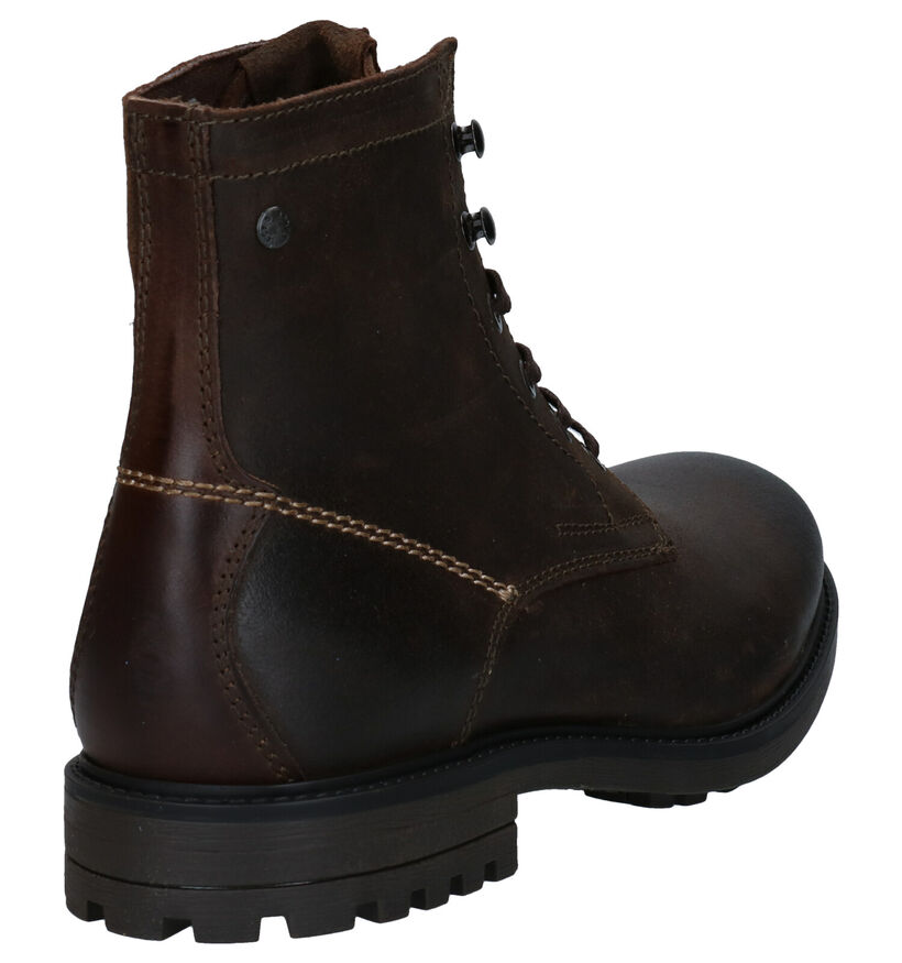 Jack & Jones Ballard Bruine Boots in nubuck (278343)