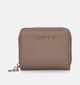 Laurent David Estee 007 Porte-monnaie zippé en Taupe pour femmes (349802)