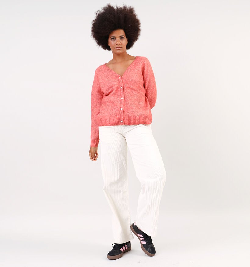 Vero Moda Pia 2 Way cardigan en Orange pour femmes (344062)
