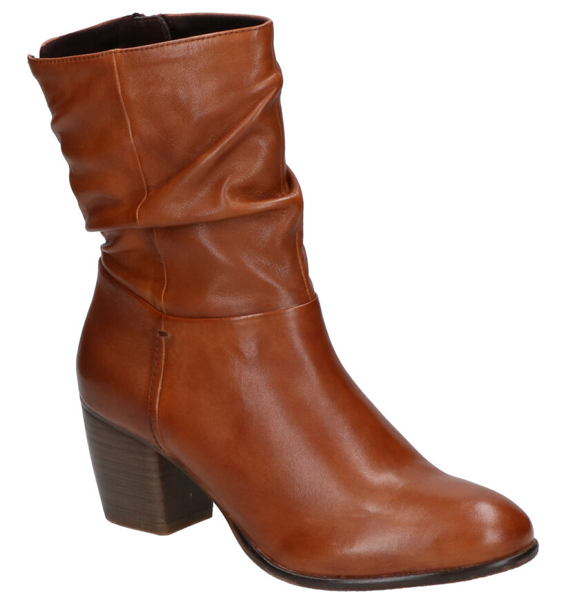SPM Bottes basses en Cognac en cuir (257782)