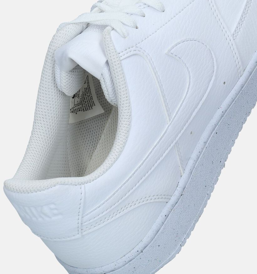 Nike Court Vision Low Next Nature Baskets en Blanc pour hommes (340386)