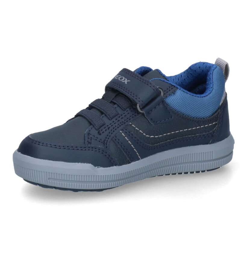 Geox Arzach Baskets en Bleu pour garçons (312571) - pour semelles orthopédiques