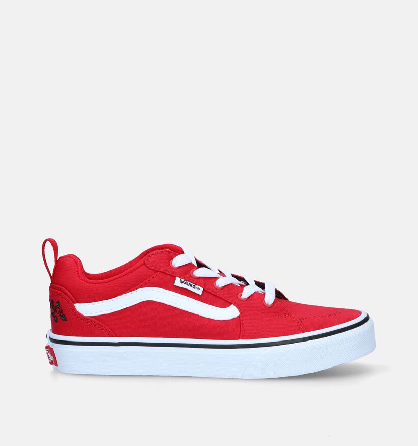 Vans Filmore YT Rode Skate sneakers voor meisjes, jongens (336503)