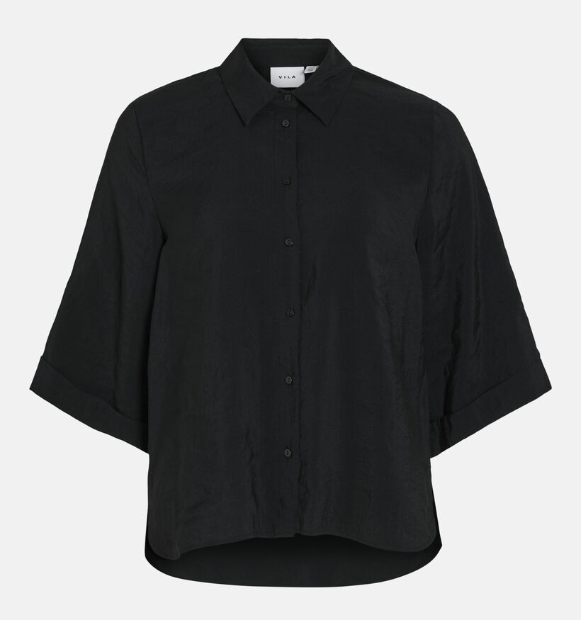 Vila Hula 3/4 Shirt Zwarte Hemd voor dames (368061)