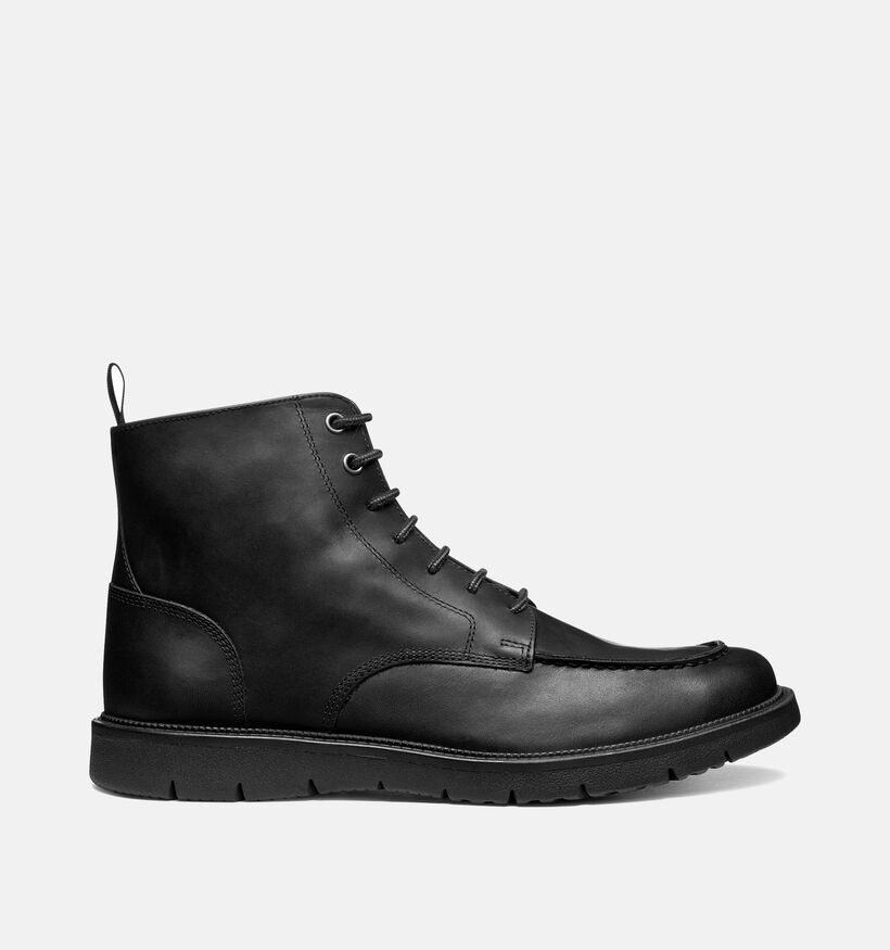 Geox Zwarte Veterboots voor heren (360109) - geschikt voor steunzolen