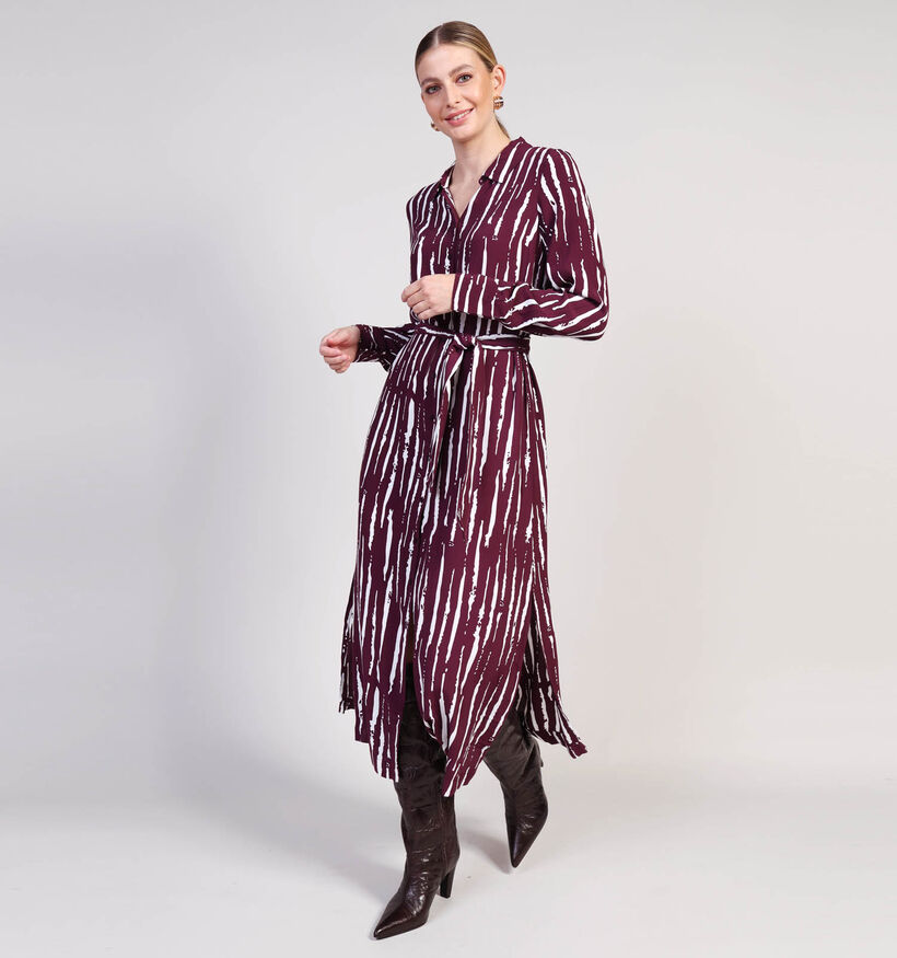 Vila Kirse Bordeaux Jurk voor dames (364096)